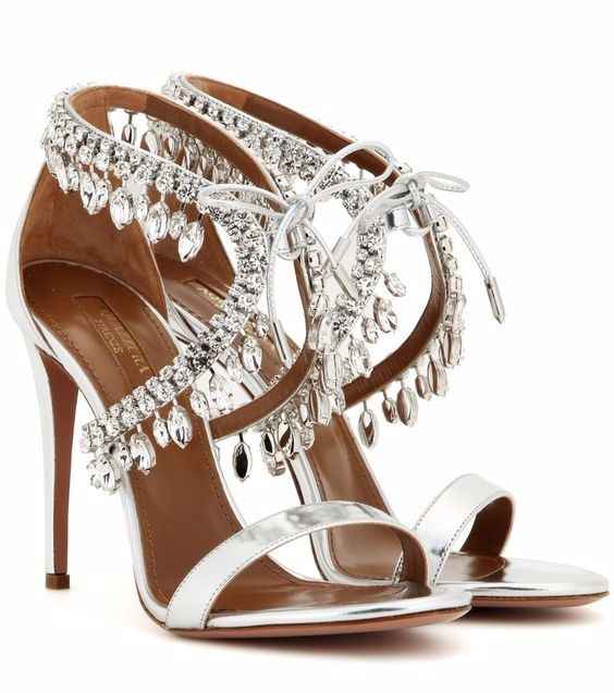 Aquazzurra wedding shoes