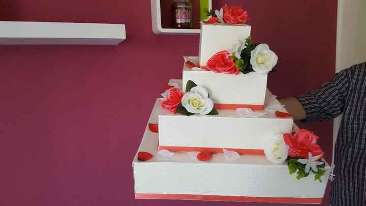 Ecco la mia torta portabuste - 2