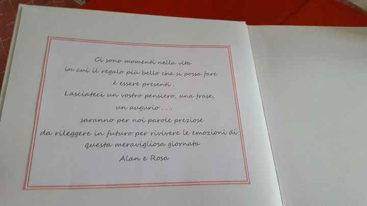 Personalizzazione guest book - 1