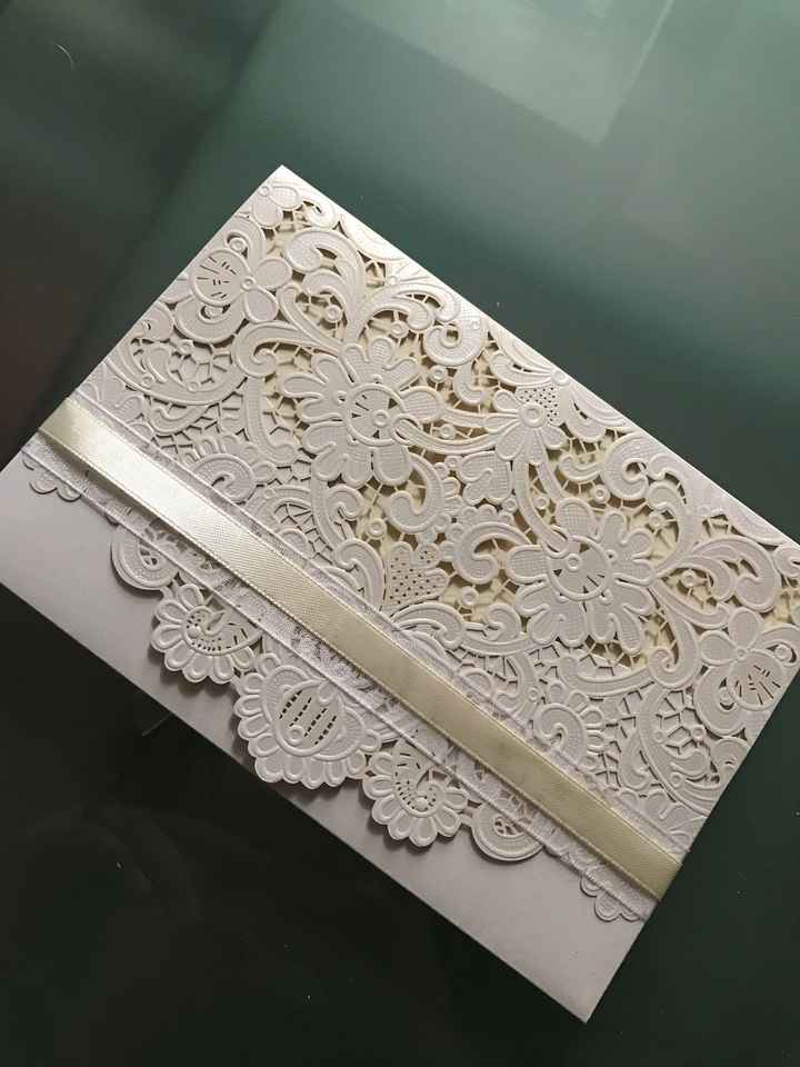 Partecipazioni laser cut le nozze di alice - 2