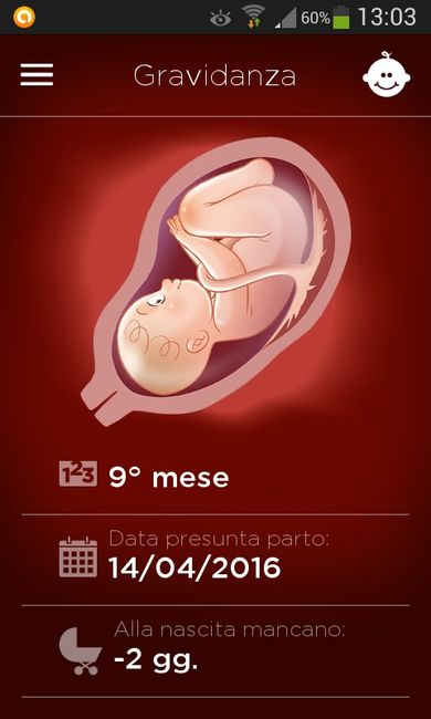Countdown gravidanza - 1