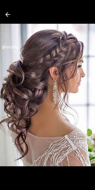 help Acconciatura Sposa per capelli fino alle spalle - 1