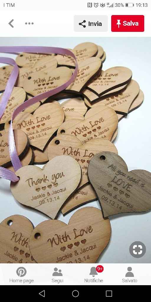 Segnaposti con il legno?!?!? Idee - 5