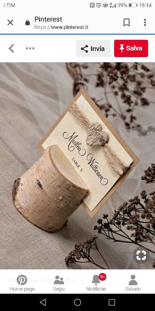 Segnaposti con il legno?!?!? Idee - 12