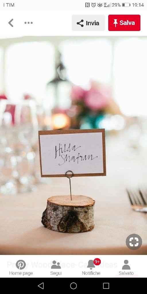 Segnaposti con il legno?!?!? Idee - 13