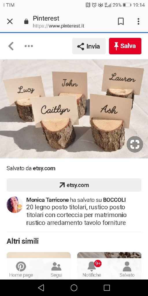 Segnaposti con il legno?!?!? Idee - 14