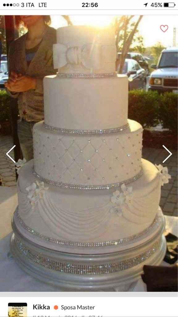 La torta k abbiamo scelto x ilnostro giorno - 1