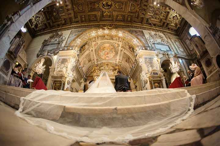 dettaglio velo chiesa