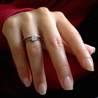 ecco il mio anello di fidanzamento