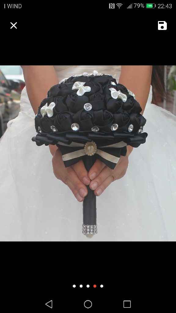  Vestito da sposa nero - 1