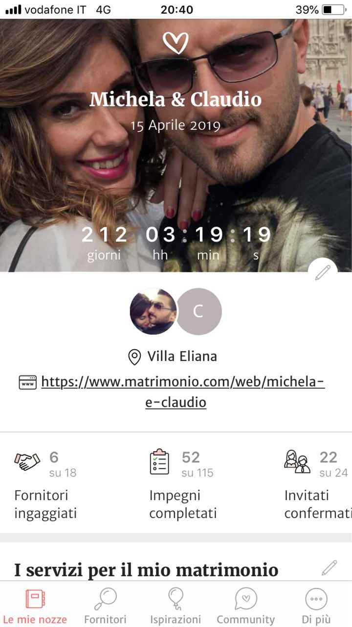 Quanti giorni mancano alle tue nozze? - 1