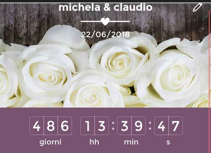 Quanti giorni mancano alle tue nozze? - 1