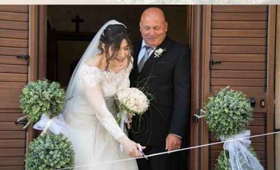 Taglio nastro con papà - 2