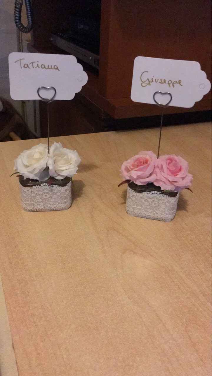 Vi piacciono i miei segnatavolo e segnaposto? - 1