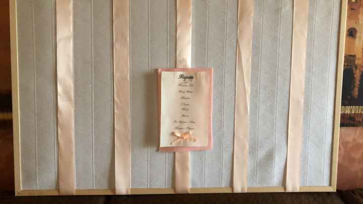 Tableu color pesca e bianco - 1