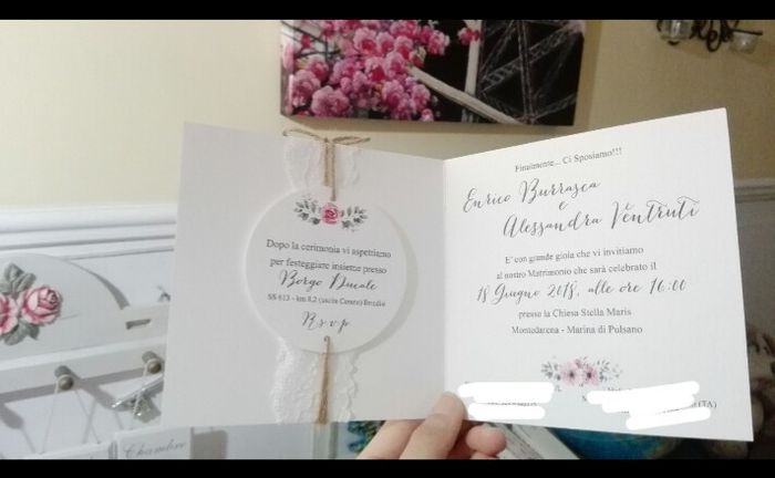 Partecipazioni da assemblare... 😅 - 2