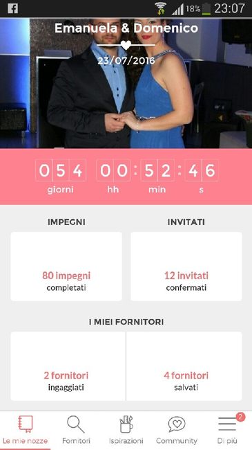Sposi che celebreranno le nozze il 23 Luglio 2016 - Napoli - 1