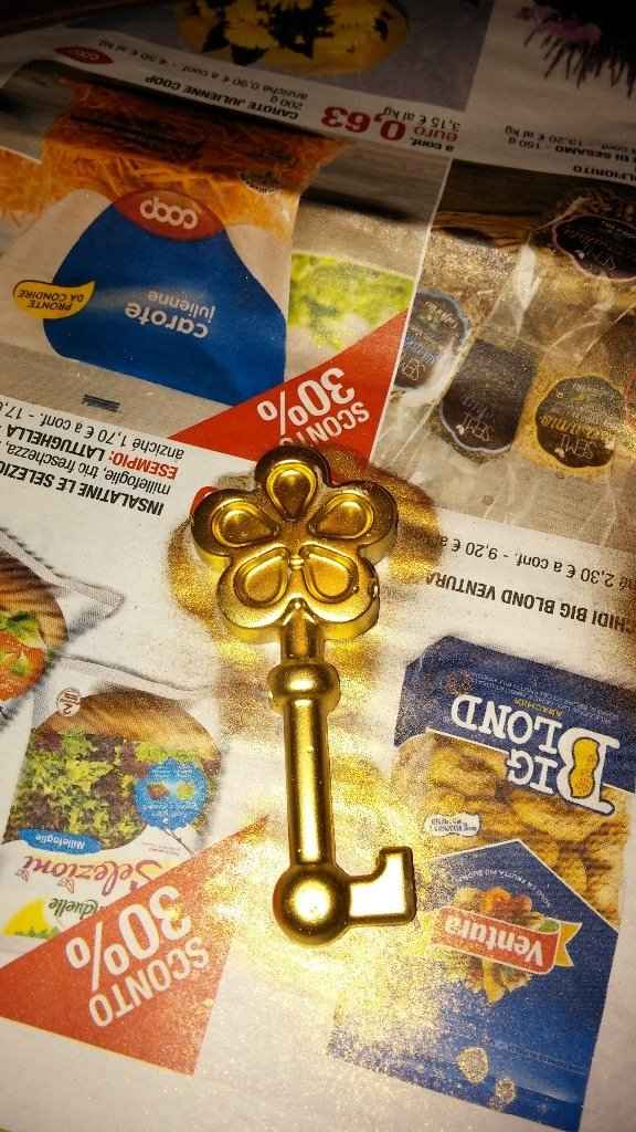 Calamita a forma di chiave fatta da Noi