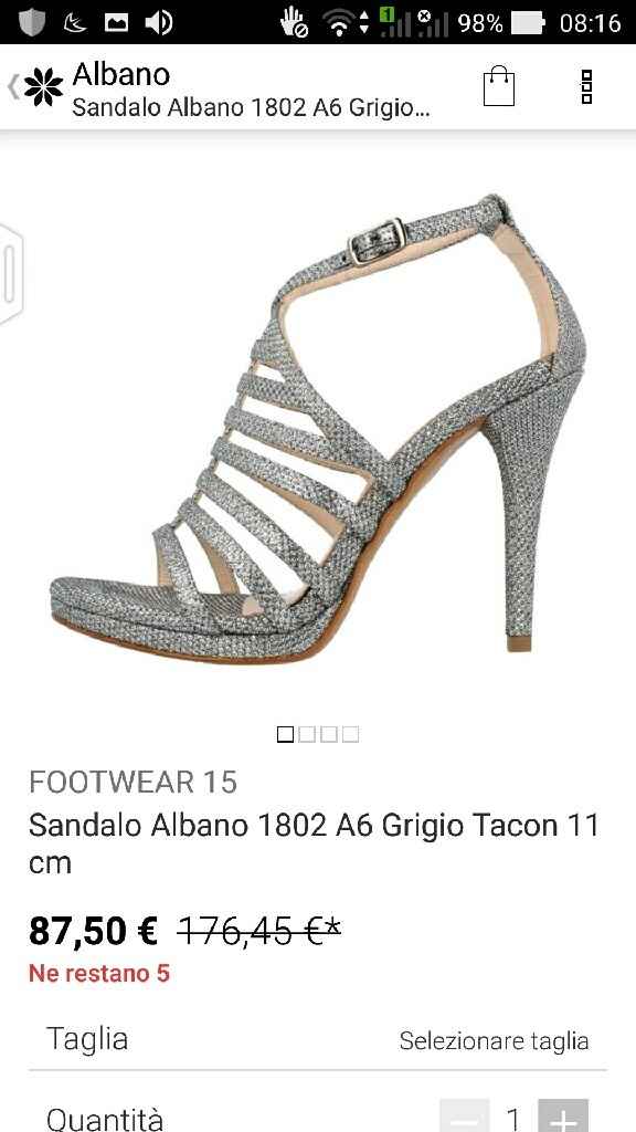 Vi segnalo scarpe albano in offerta - 1
