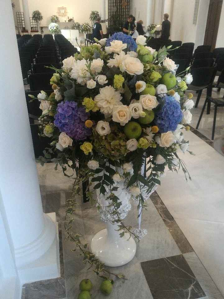 Tema matrimonio.. le mele.. particolare addobbo - 1