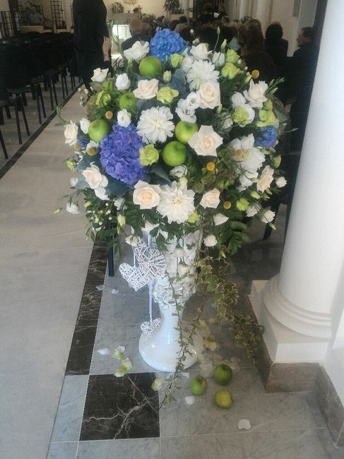 Tema matrimonio.. le mele.. particolare addobbo - 2