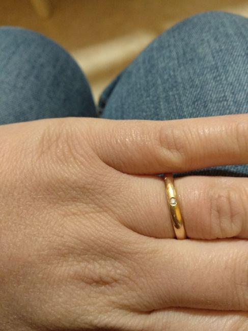  Fedi : mi fate vedere le vostre fedi con il diamantino? - 1