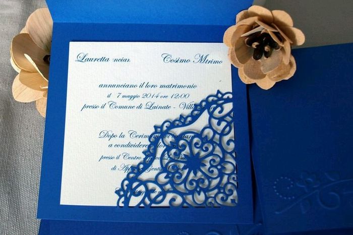 Partecipazioni blu??? - Organizzazione matrimonio - Forum ...