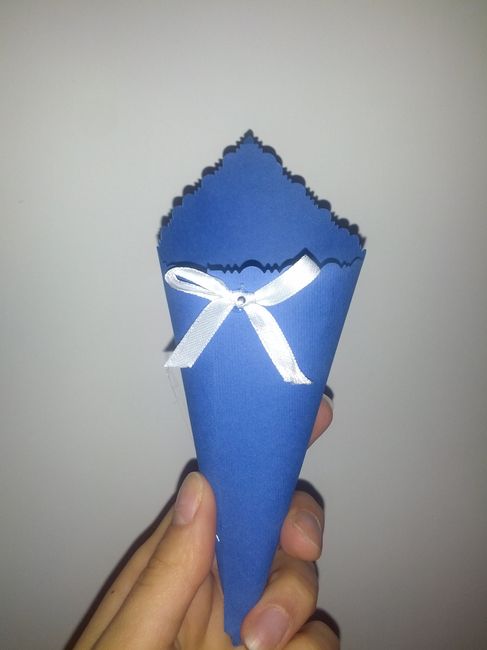 Coni porta riso ecc...fai da te  - 2