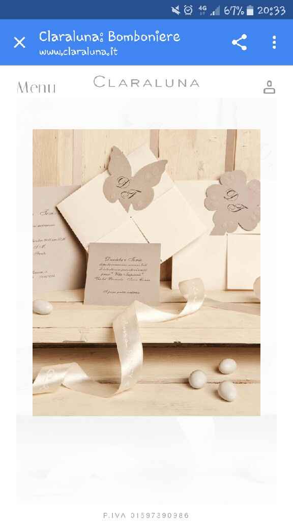 Sacchettini e partecipazioni claraluna ? - 2