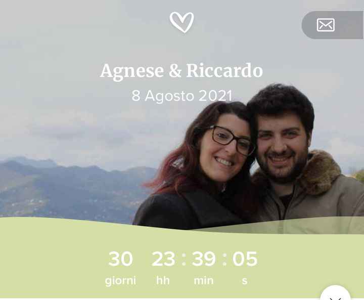 -1 mese…. Ci siamo quasi veramente 😍 - 1