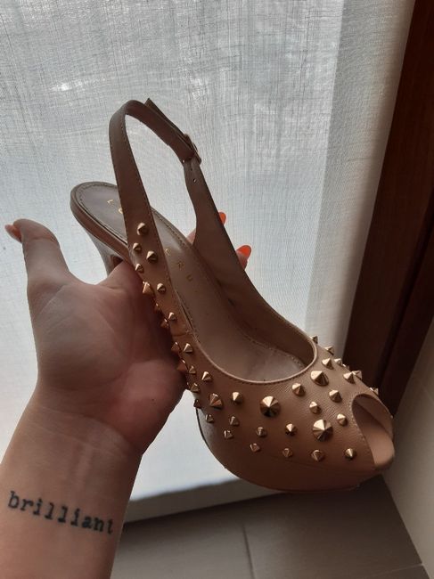 Scarpe sposa nude o cipria 2