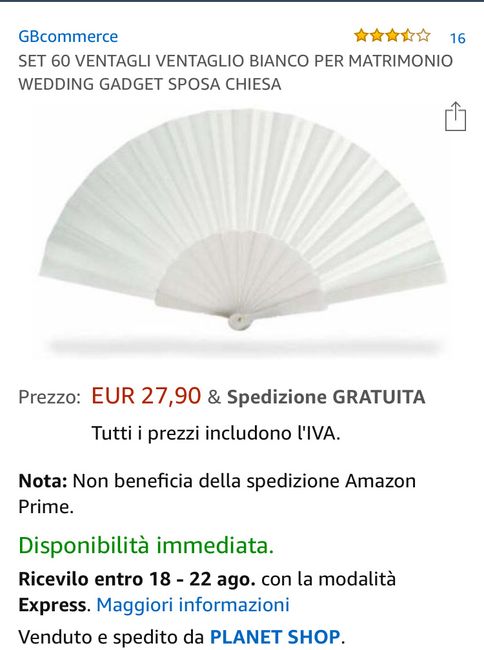 Ventagli matrimonio - 1