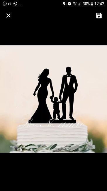 Il nostro cake topper - 1