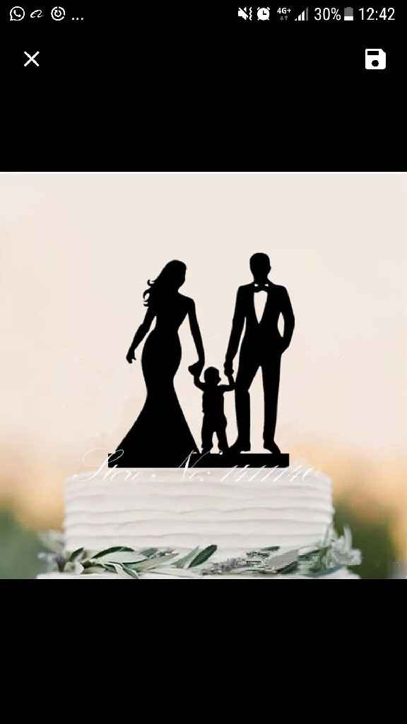Il nostro cake topper - 1