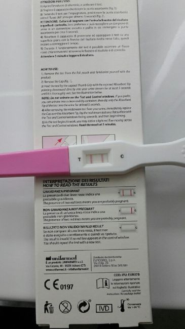 Emozione Test gravidanza positivo - 1