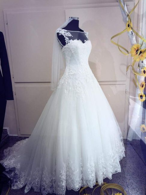 Abito da sposa in pizzo - 1