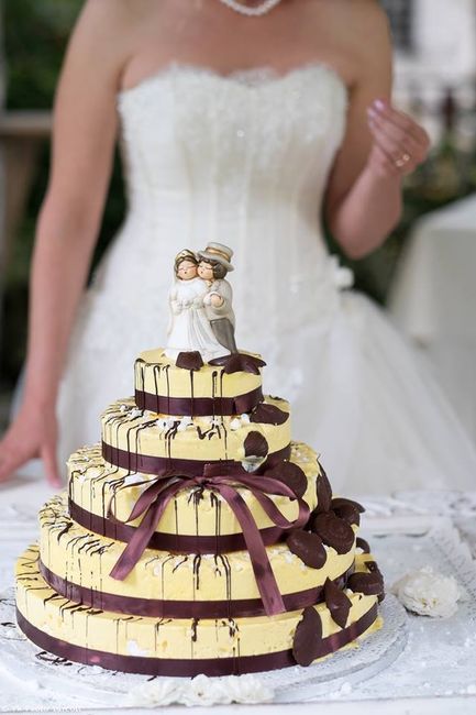 dolce con conchiglie