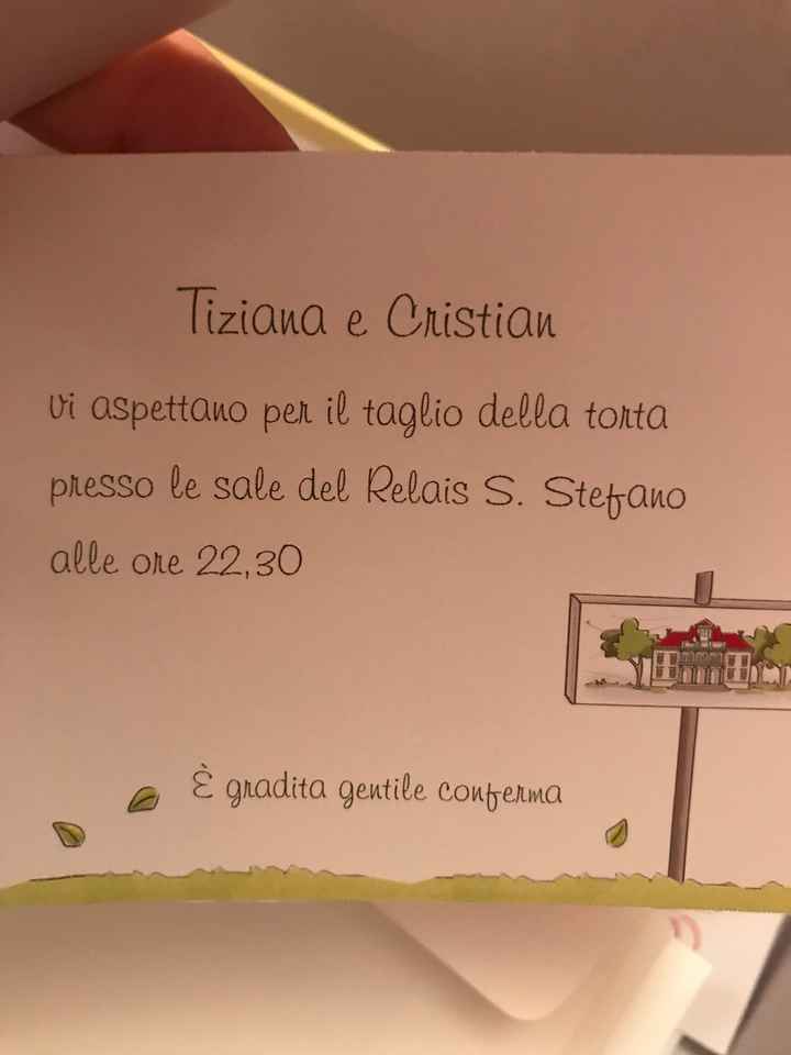 Inviti per la torta - 1