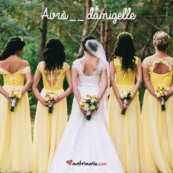 Vestiti gialli da damigelle - 1