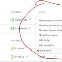Modifica menù - 1