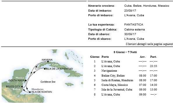 Cuba Crociera