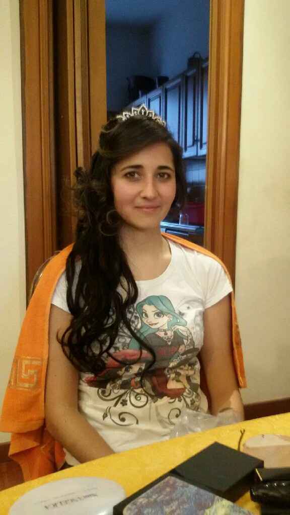 Prima prova acconciatura andata!!! più una prova trucco - 1