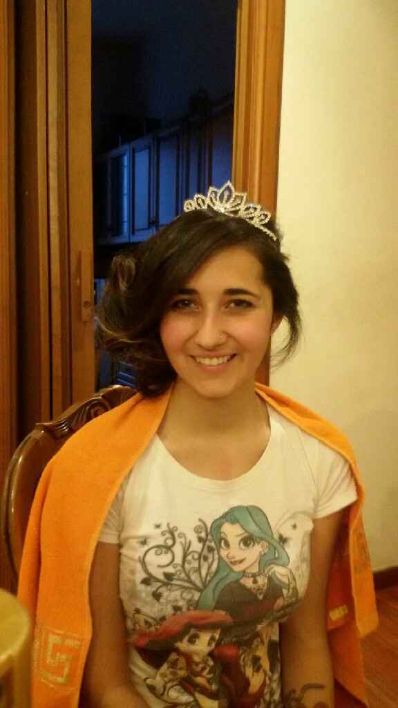 Prima prova acconciatura andata!!! più una prova trucco - 4