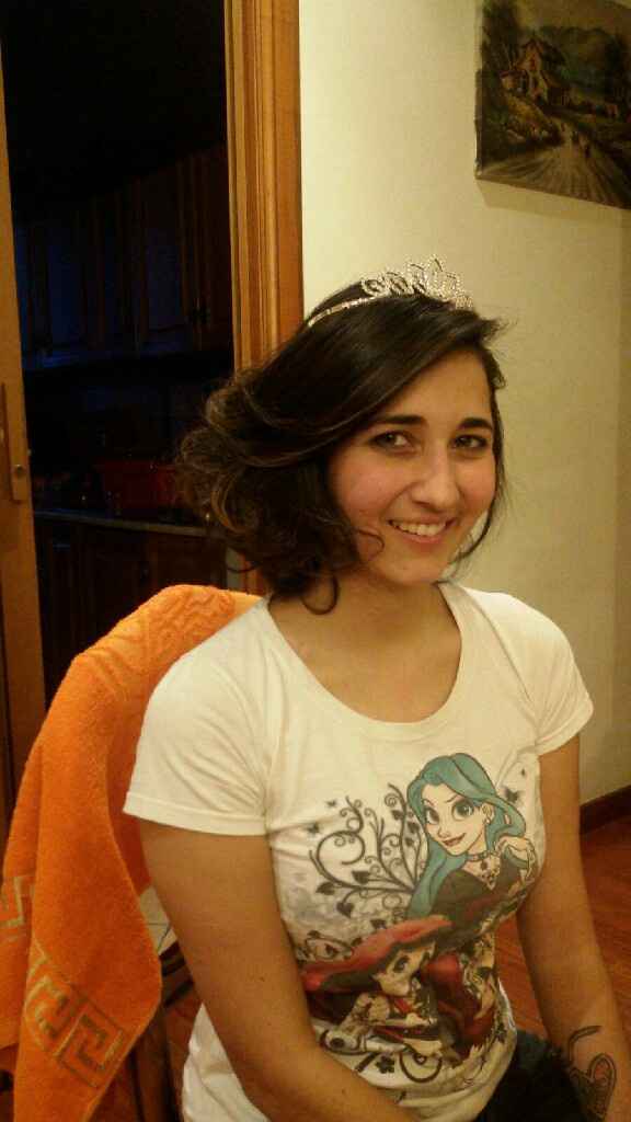 Prima prova acconciatura andata!!! più una prova trucco - 6