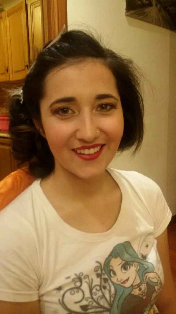 Prima prova acconciatura andata!!! più una prova trucco - 8