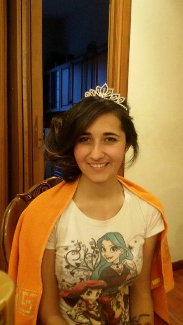 Prima prova acconciatura andata!!! più una prova trucco - 4
