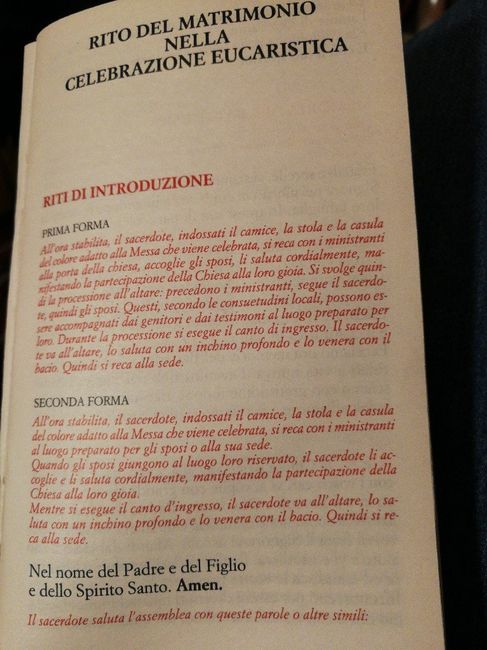 Lo sposo dove sta? Cosa avete deciso? - 1