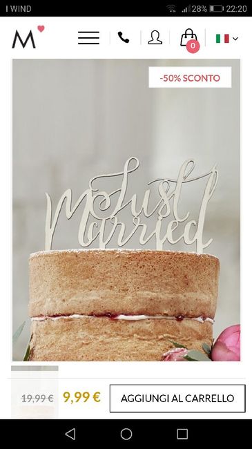 Cercasi cake topper - 2