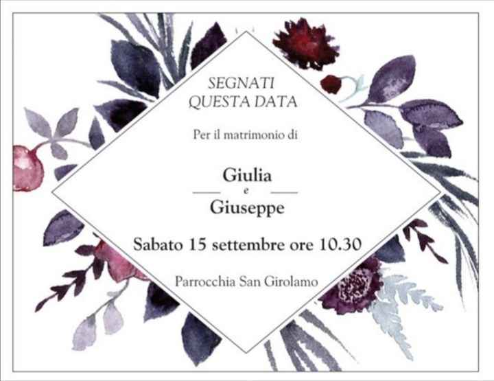 Mostrate i Save the date!! 😃😍 - 1