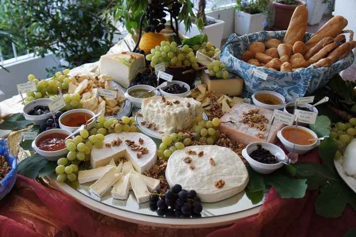 Buffet formaggi 